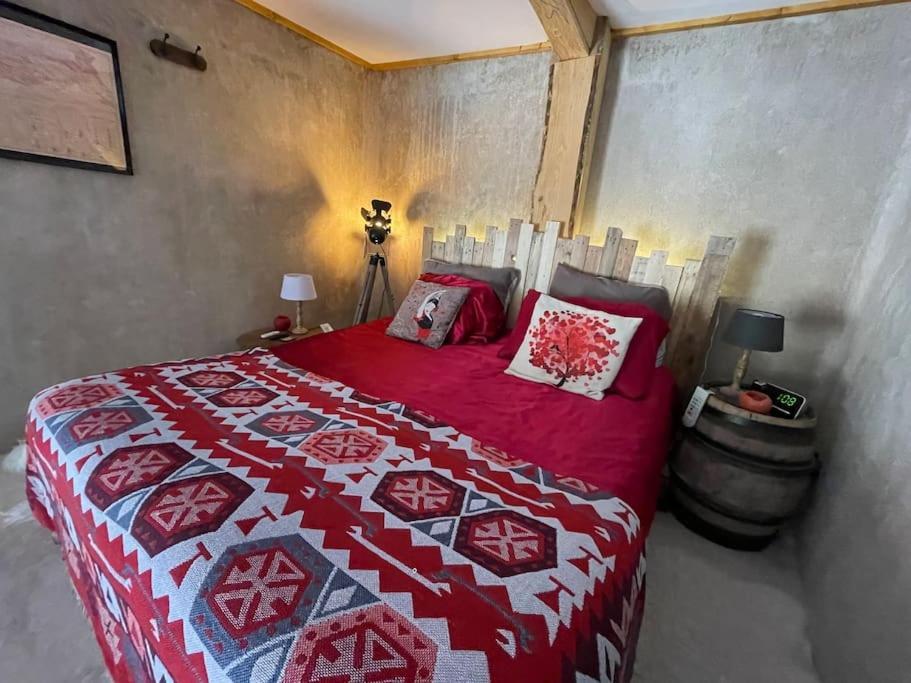 Maison Vigneron - Maison Et Studio Saint-Didier-sur-Beaujeu エクステリア 写真