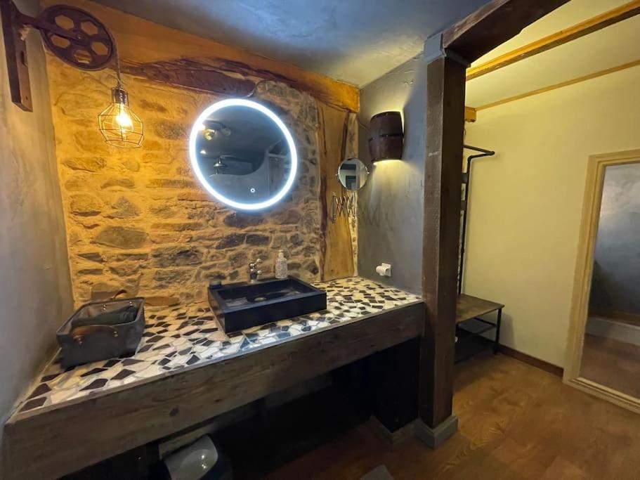 Maison Vigneron - Maison Et Studio Saint-Didier-sur-Beaujeu エクステリア 写真